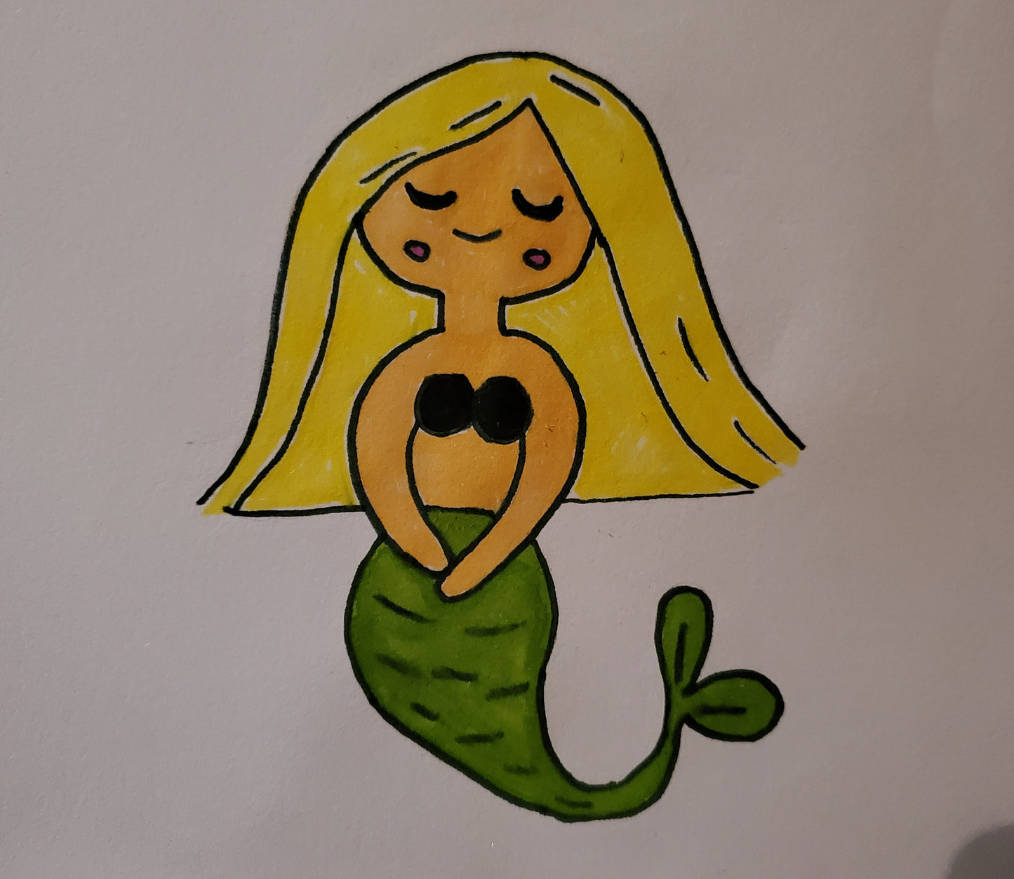 Cute mermaid