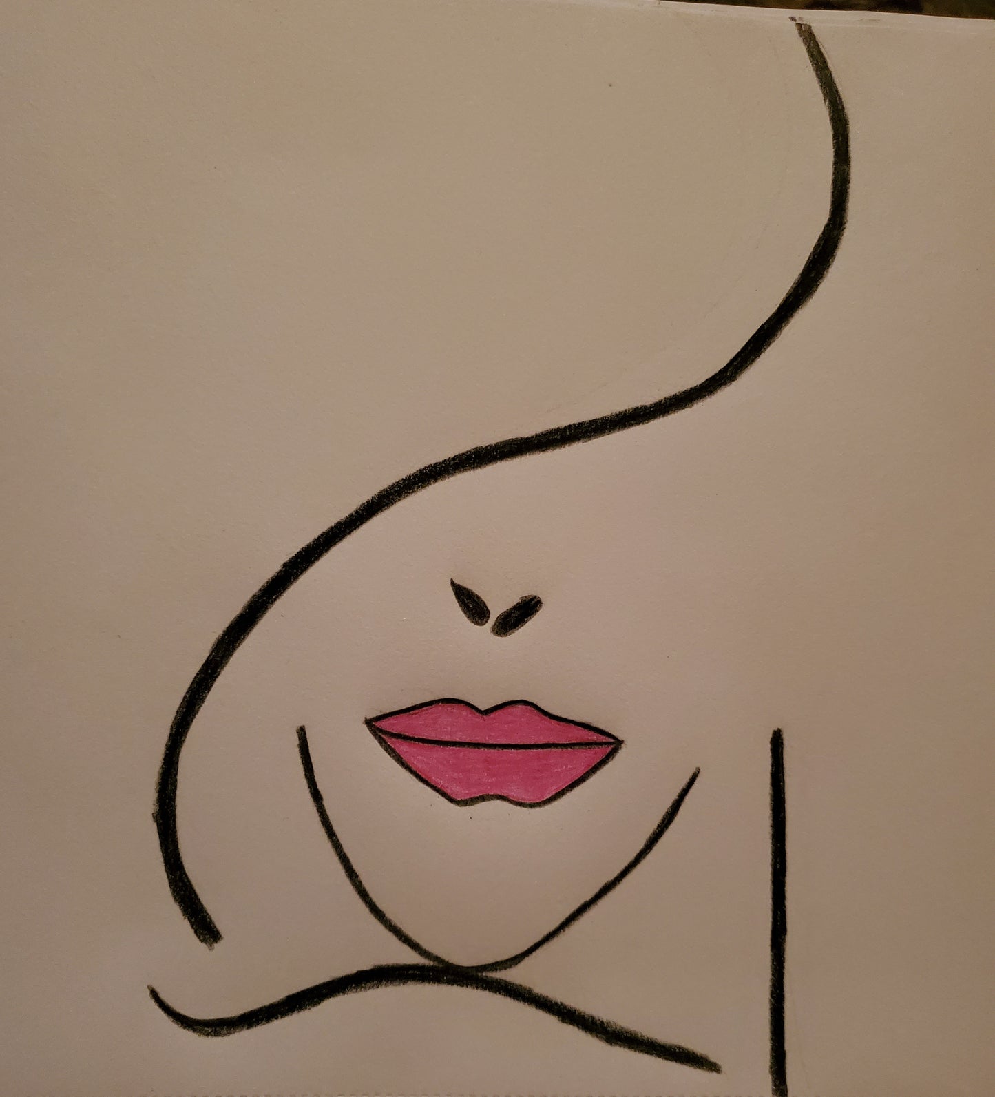 Blank face