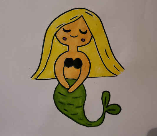 Cute mermaid