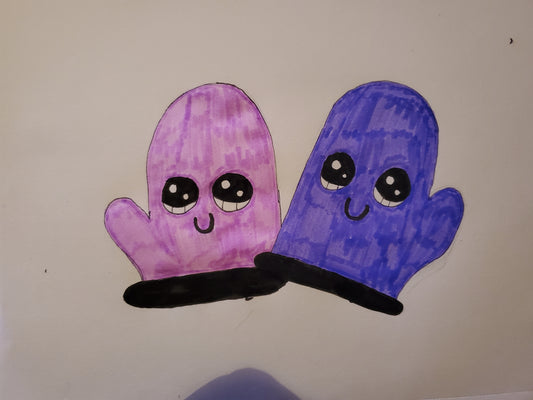 Cute oven mits
