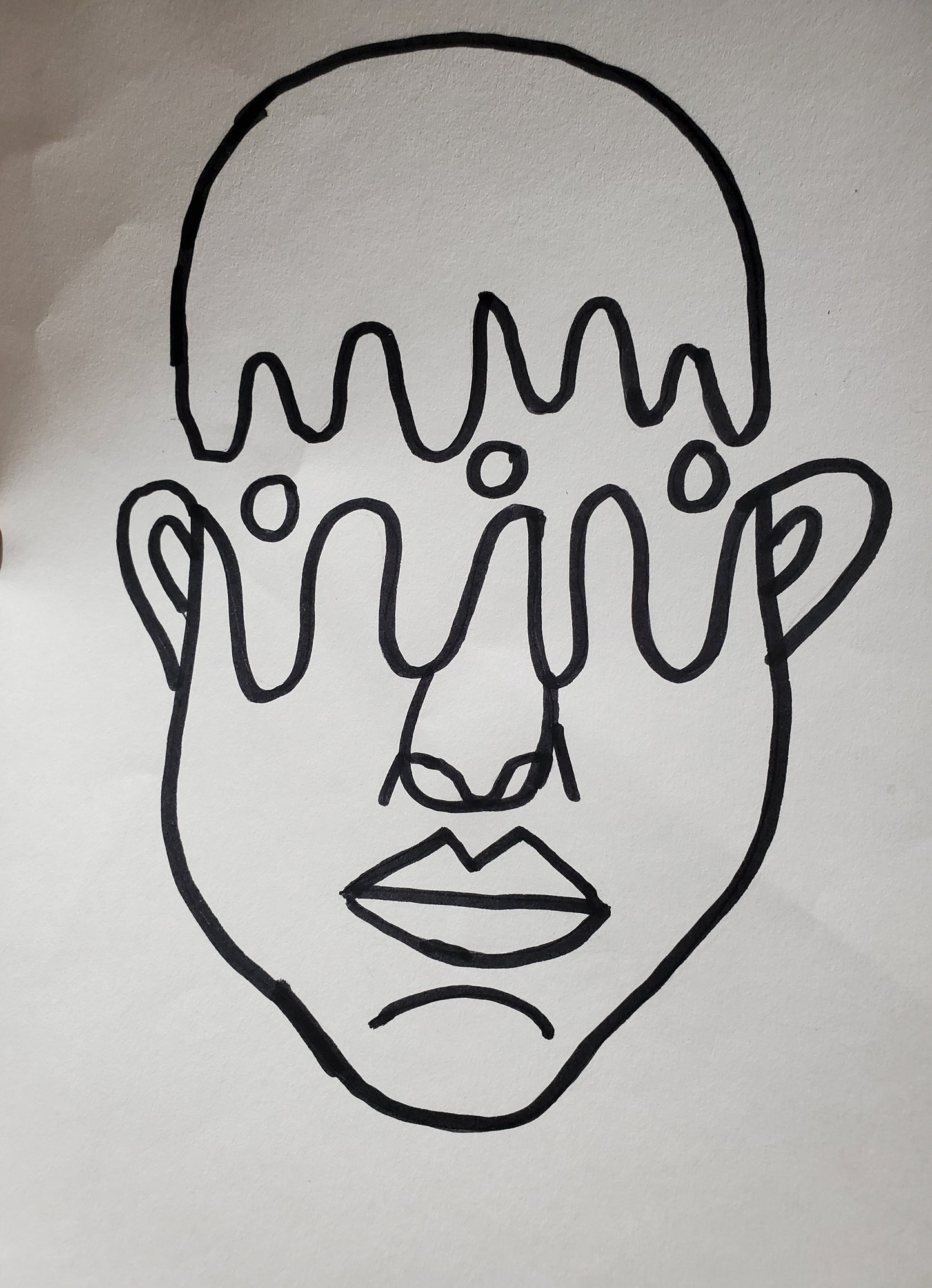 Weird face