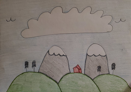 Mountains, trees & hills