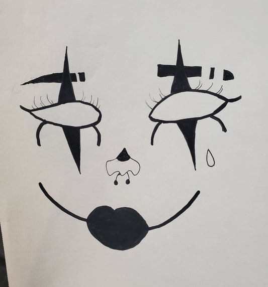 Clown makeup