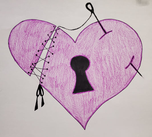 Sewing a heart back together