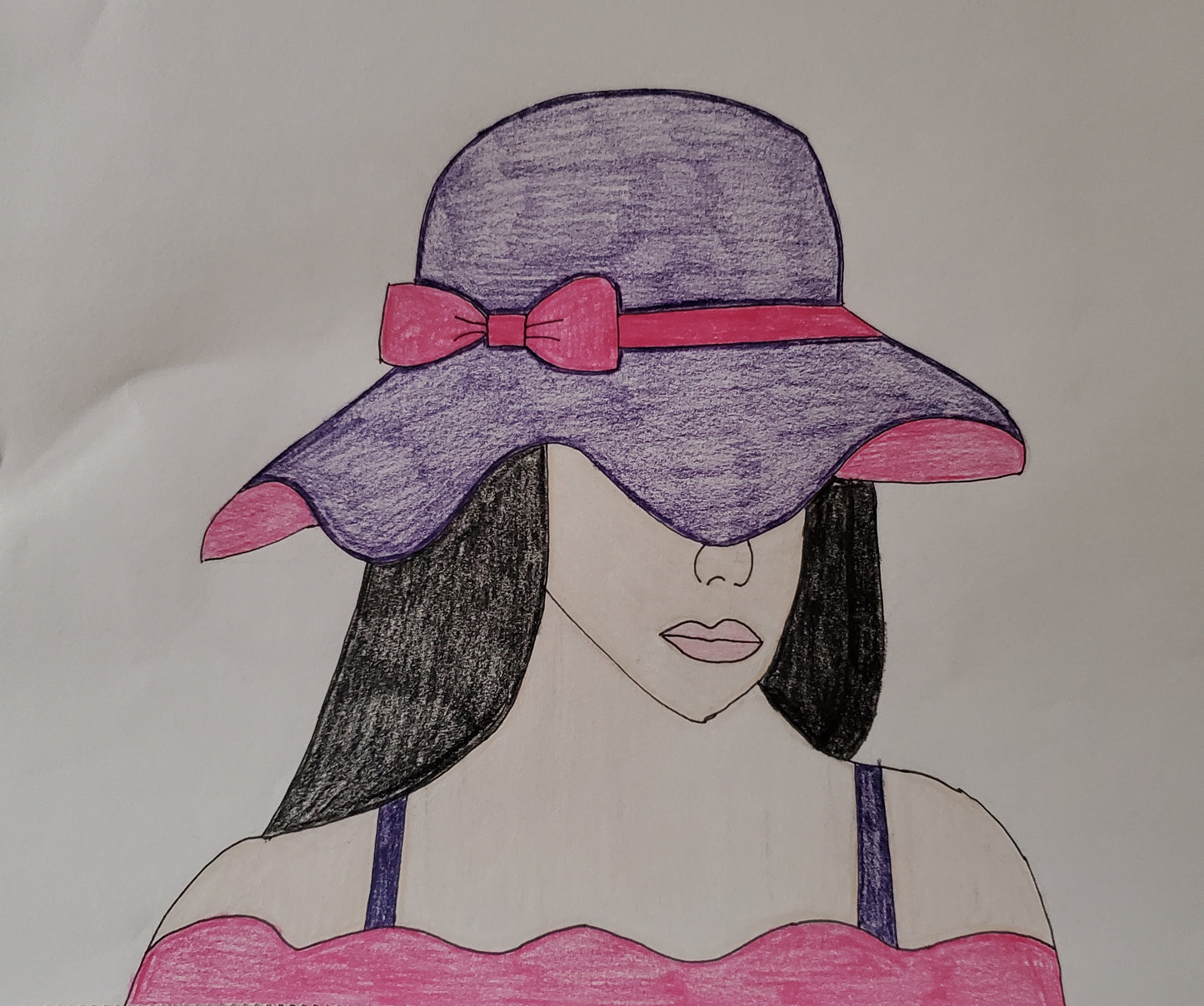 Girl in a hat