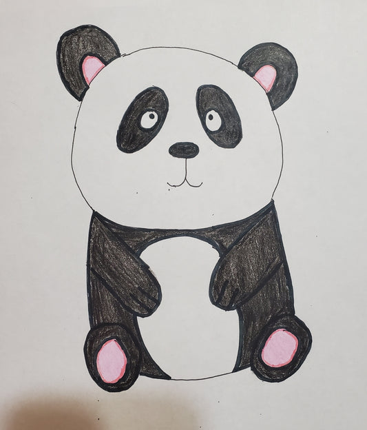 Cute panda bear