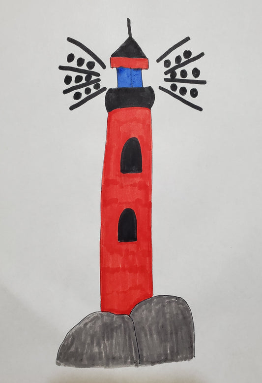 A lighthouse