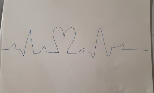 The rhythm of a heart beat