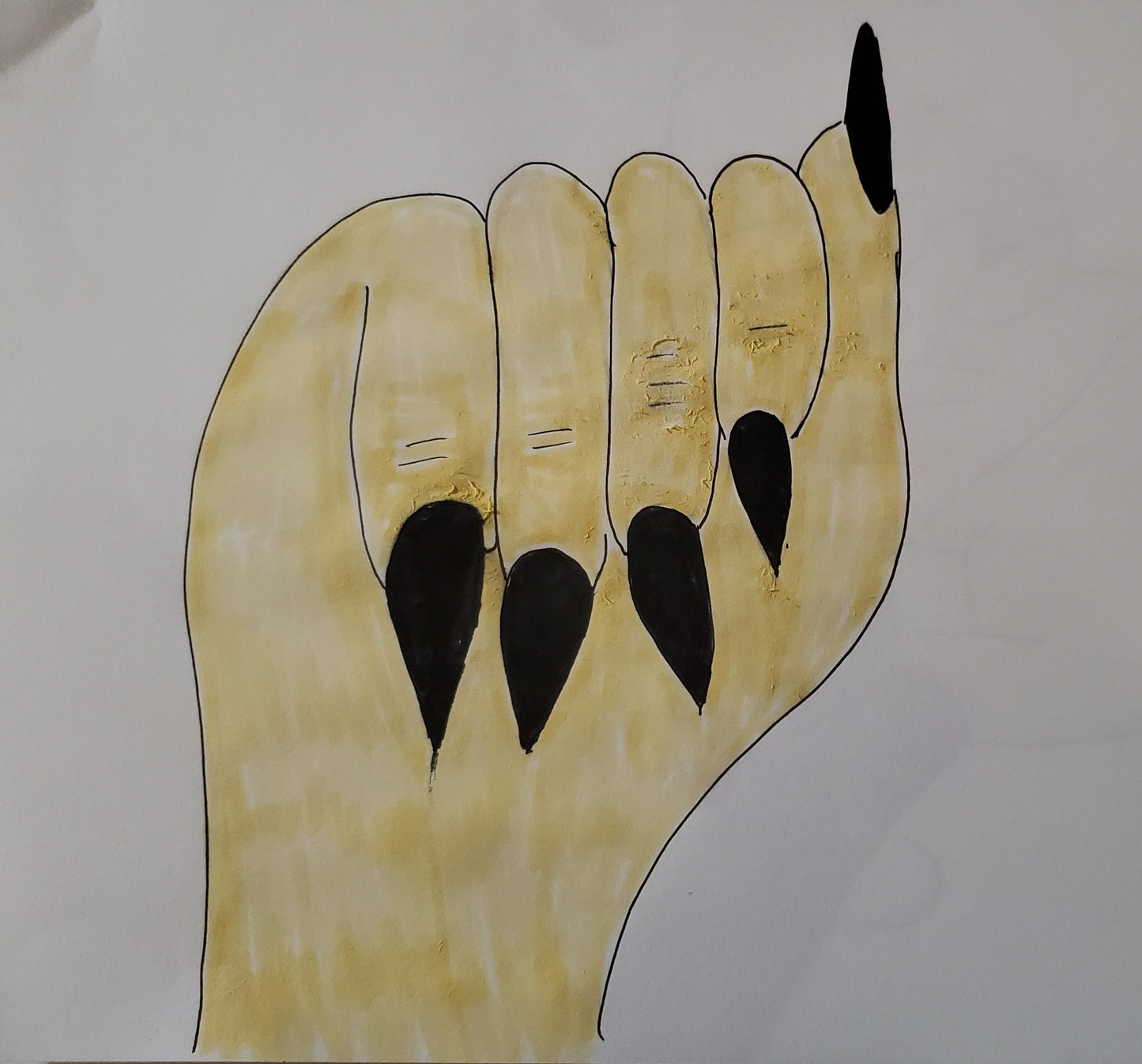 Sharp nails