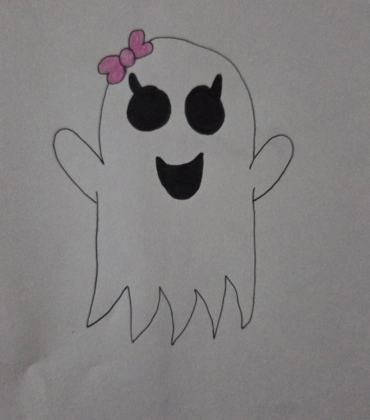A cute ghost
