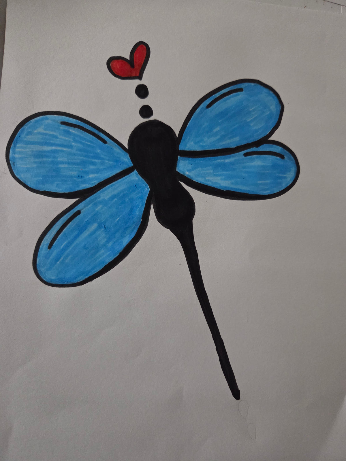 Pretty dragonfly